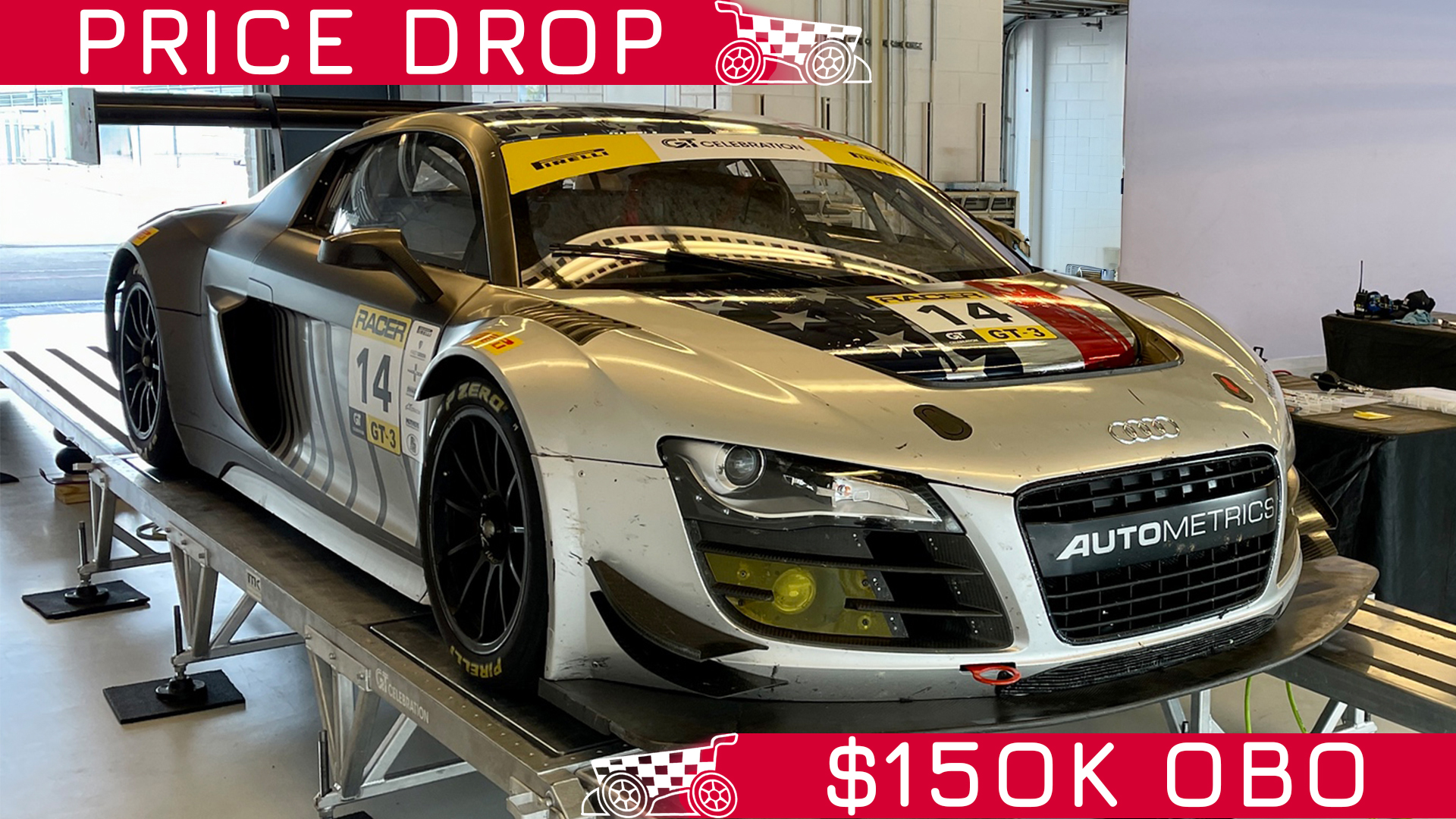 00_2014 Audi GT3 R8 LMS Ultra AS42A0FGT3140519 PRICE DROP